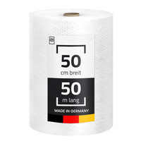 Luftpolsterfolie Logic Pack 50my - 50 cm x 50 m - 1 Rolle