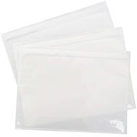 LOGIC PACK Lieferscheintaschen DIN C4 235x325 mm Transparent - 500 Stück