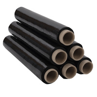 Logic Pack Stretchfolie Schwarz 23 my 50 cm x 160 m 1,5 kg - 6 Rollen