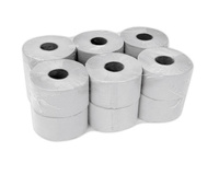 Toilettenpapier Weiß Jumbo 100 m 2-lagig Zellulose P 12 Rollen - 1 Packung
