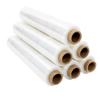 Stretchfolie Transparent Packung mit 6 Rollen 50 cm x 250 m - 23 my 2,5 Kg