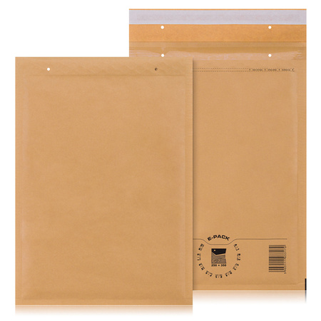 E-Pack FSC Luftpolstertaschen Braun G7 -100 Stck
