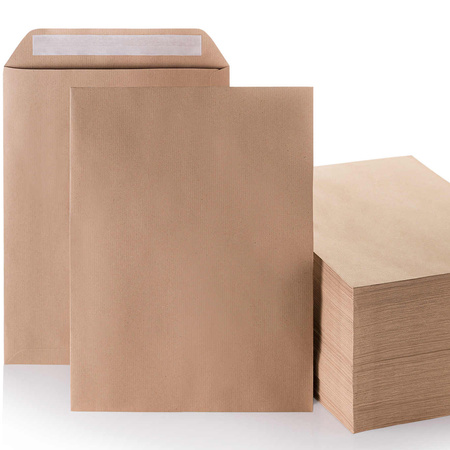 Briefumschläge B4 Braun HK - 250 Stück