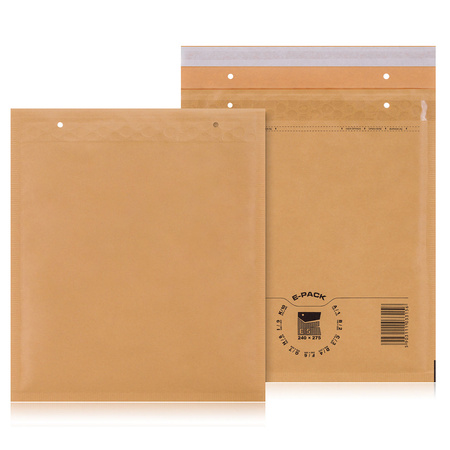 E-Pack FSC Luftpolstertaschen Braun E5 -100 Stck