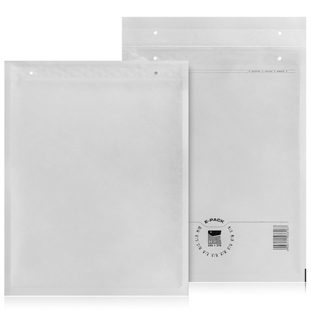 E-Pack FSC Luftpolstertaschen Weiß H8 -100 Stck