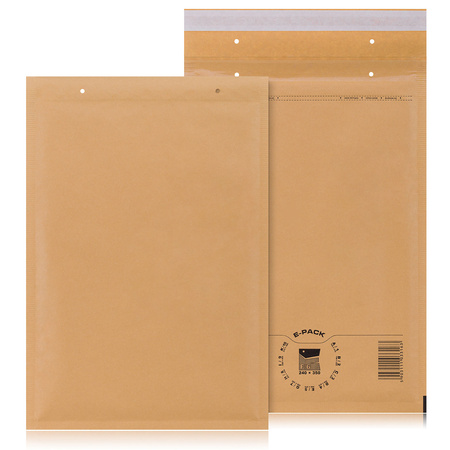 E-Pack FSC Luftpolstertaschen Braun F6 -100 Stck