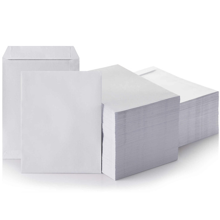 Briefumschläge B5 Weiß HK - 100 Stück