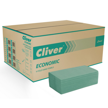 Papierhandtücher ZZ (4000 Stk.) Grün