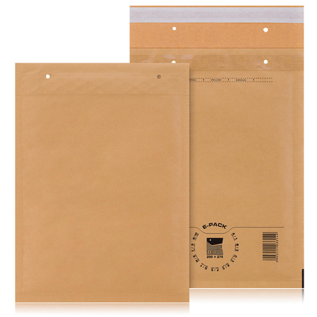 E-Pack FSC Luftpolstertaschen Braun D4 -100 Stck