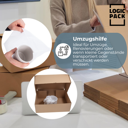 Verpackungsmaterial Schaumfolie 100 Stück  300 x 300 x 1 mm