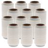 Stretchfolie Transparent Packung mit 12 Rollen 10 cm x 150 m - 23 my 0,2 kg