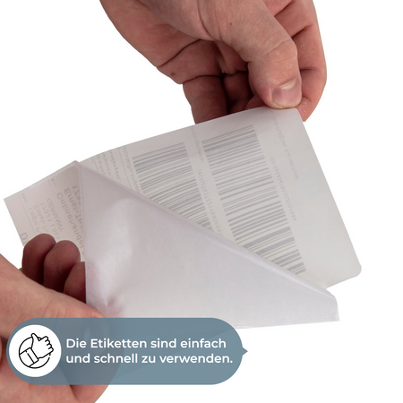 Thermo Etiketten 100 x 150 mm (1200 Stck.) - 24 Rollen