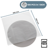 Verpackungsmaterial Schaumfolie 100 Stück  300 x 300 x 1 mm