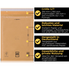Logic Pack FSC Luftpolstertaschen Braun-G7 100