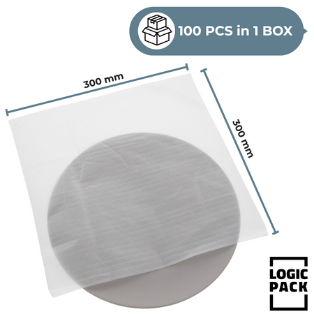 Verpackungsmaterial Schaumfolie 100 Stück  300 x 300 x 1 mm