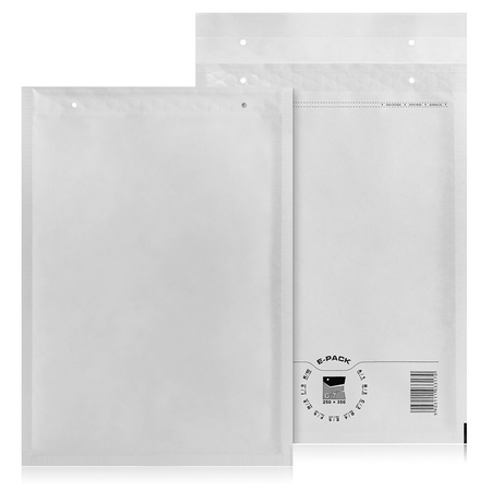 E-Pack FSC Luftpolstertaschen Weiß G7 -100 Stck