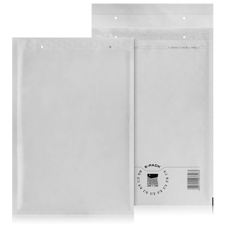 E-Pack FSC Luftpolstertaschen Weiß F6 -100 Stck