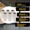 Stretchfolie Transparent Packung mit 12 Rollen 10 cm x 150 m - 23 my 0,2 kg