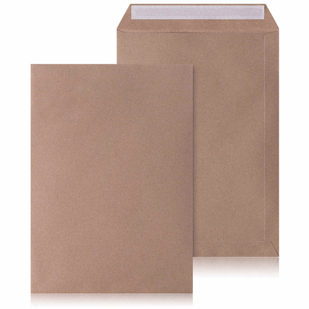 Briefumschläge C4 Braun HK - 100 Stück