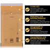 Logic Pack FSC Luftpolstertaschen Braun-B2 200