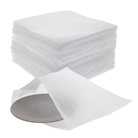 Verpackungsmaterial Schaumfolie 100 Stück  300 x 300 x 1 mm
