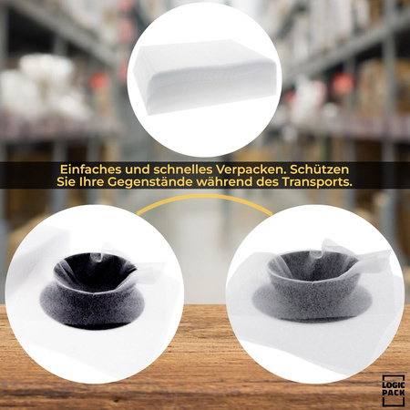 Verpackungsmaterial Schaumplatten 100 Stück  300 x 300 x 1 mm