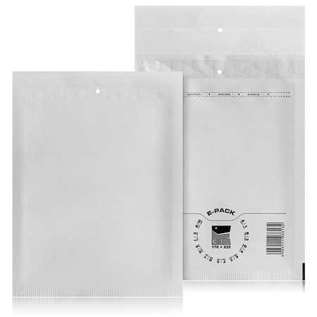 E-Pack FSC Luftpolstertaschen Weiß C3 -100 Stck