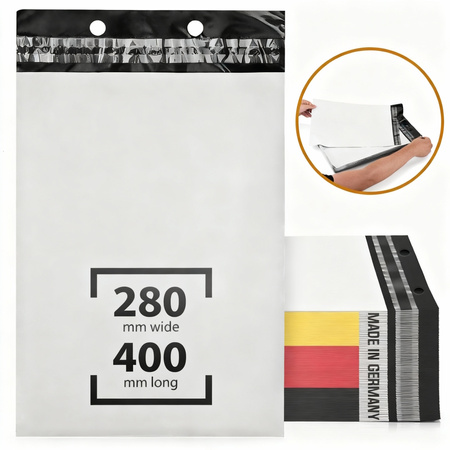 Folienversandtaschen 280 mm x 350mm - 100 Stck