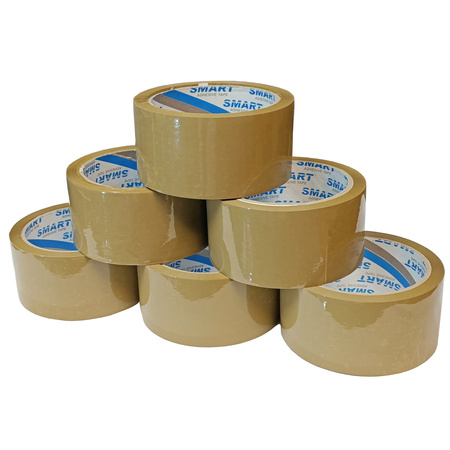 Klebeband Smart Braun 48mmx66m 6 Stück