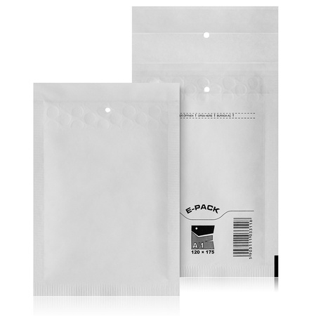 E-Pack FSC Luftpolstertaschen Weiß A1 - 200 Stck