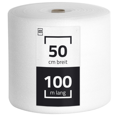 Trittschalldämmung 3mm -  50 cm x 100 m x 1 Rolle